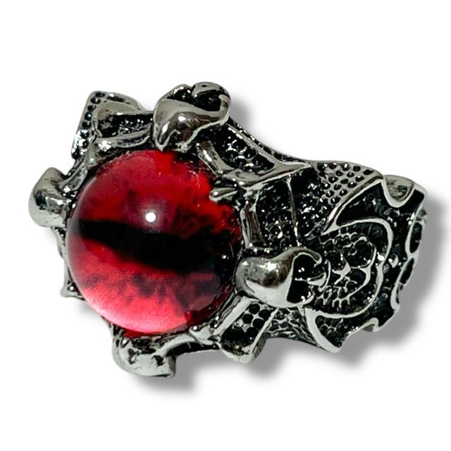 【新品】モンスターアイフリーリング/レッド < 男性アクセサリー/時計 【新品】モンスターアイフリーリング/レッド < 男性アクセサリー/時計の