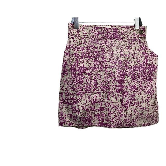 ヴィヴィアンウエストウッド ペイント 総柄 コットン 台形 ミニ スカート < 女性ファッション ヴィヴィアンウエストウッド ペイント 総柄 コットン 台形 ミニ スカート < 女性ファッションの