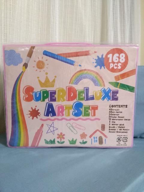 スーパーデラックスアートセット168PCS ピンク < インテリア/ライフ  スーパーデラックスアートセット168PCS ピンク < インテリア/ライフの