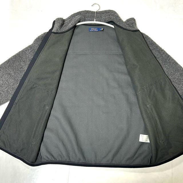 美品 POLO RALPH LAUREN ボア フリースジャケット M < ブランド  美品 POLO RALPH LAUREN ボア フリースジャケット M < ブランドの