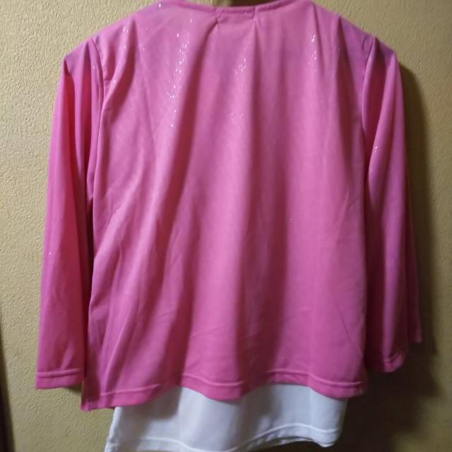 HELTHY KAREN★ラメ七分袖アンサンブル/M < 女性ファッション  HELTHY KAREN★ラメ七分袖アンサンブル/M < 女性ファッションの