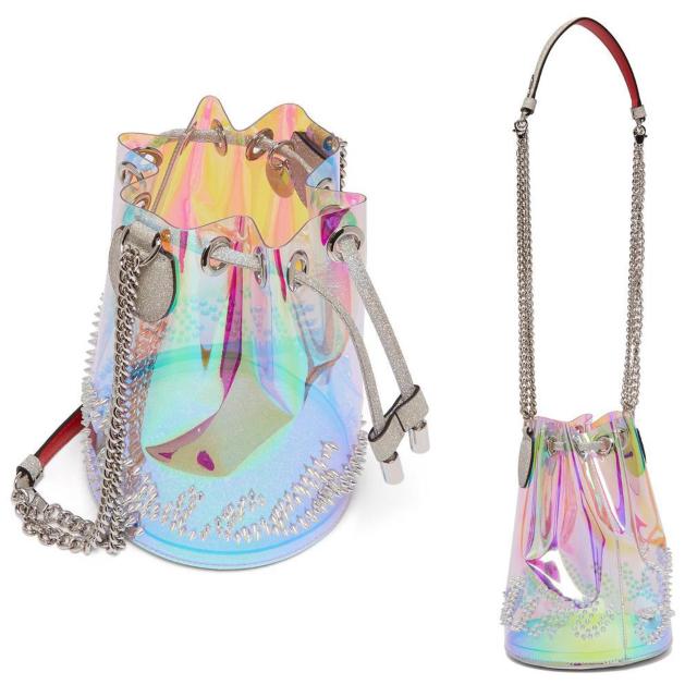 新品クリスチャンルブタンMarie Jane PVCバケットバッグ < ブランド 新品クリスチャンルブタンMarie Jane PVCバケットバッグ < ブランドの