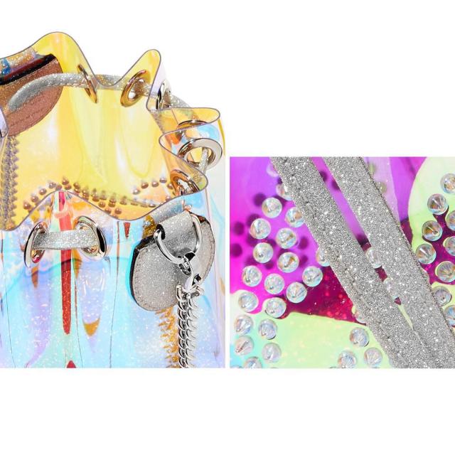 新品クリスチャンルブタンMarie Jane PVCバケットバッグ < ブランド 新品クリスチャンルブタンMarie Jane PVCバケットバッグ < ブランドの