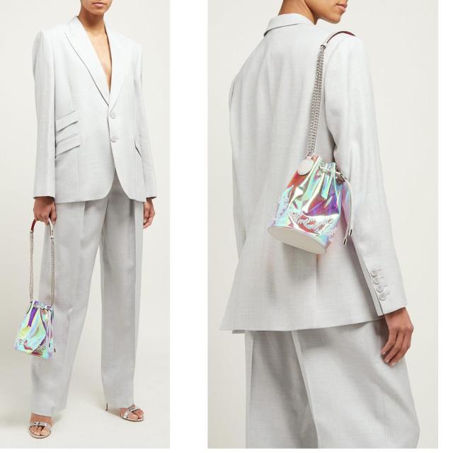 新品クリスチャンルブタンMarie Jane PVCバケットバッグ < ブランド 新品クリスチャンルブタンMarie Jane PVCバケットバッグ < ブランドの