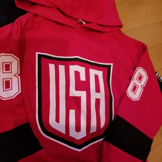 KIDSフードセットアップパーカーレギパンダンス < キッズ/ベビー  KIDSフードセットアップパーカーレギパンダンス < キッズ/ベビーの