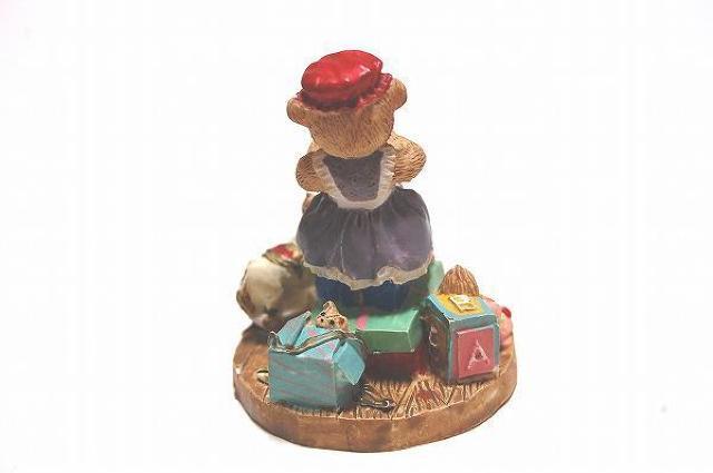 ◆人形 くま 中古品 置物 < おもちゃ  ◆人形 くま 中古品 置物 < おもちゃの