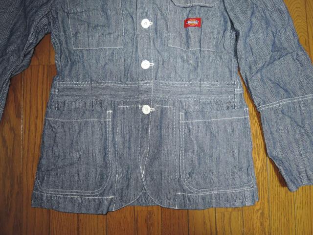 JUNYA WATANABE MANジュンヤワタナベ×Dickiesディッキーズ ワークジャケットSSヒッコリー再構築カバーオール < ブランド  JUNYA WATANABE MANジュンヤワタナベ×Dickiesディッキーズ ワークジャケットSSヒッコリー再構築カバーオール < ブランドの