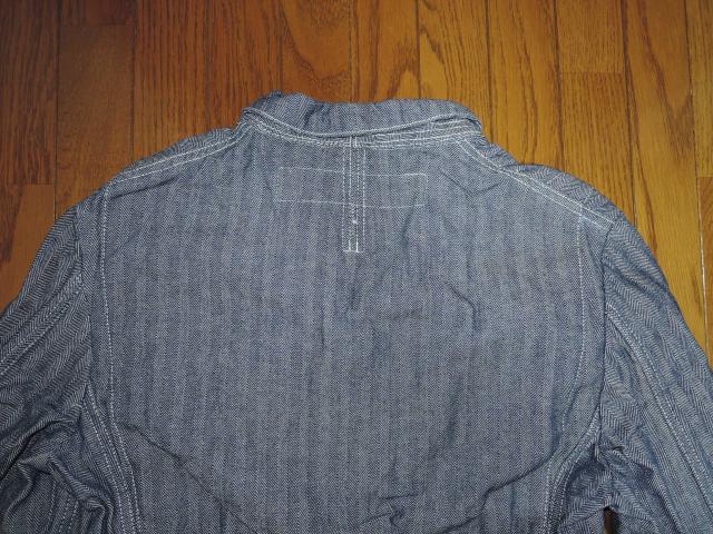 JUNYA WATANABE MANジュンヤワタナベ×Dickiesディッキーズ ワークジャケットSSヒッコリー再構築カバーオール < ブランド  JUNYA WATANABE MANジュンヤワタナベ×Dickiesディッキーズ ワークジャケットSSヒッコリー再構築カバーオール < ブランドの