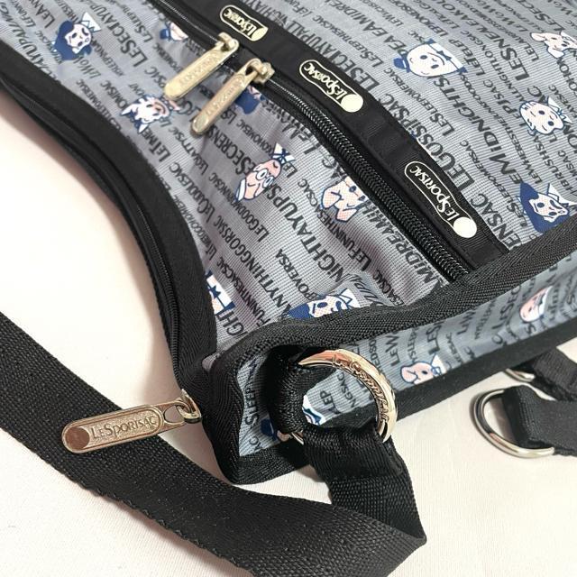 ★新品★LeSportsac レスポートサック オサムグッズ グレー オサムタイポグラフィ 2way ショルダーバッグ 2764 < 女性ファッション  ★新品★LeSportsac レスポートサック オサムグッズ グレー オサムタイポグラフィ 2way ショルダーバッグ 2764 < 女性ファッションの