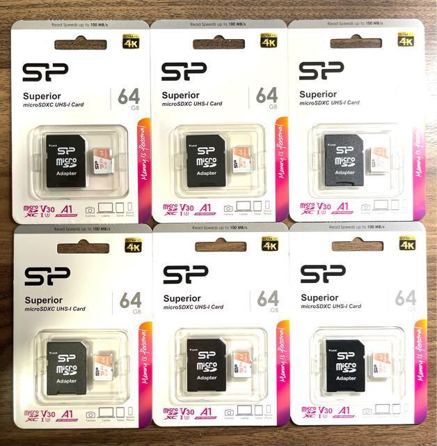 microSDJ[h 64GB (A_v^[t)VRp[y6Zbgz 