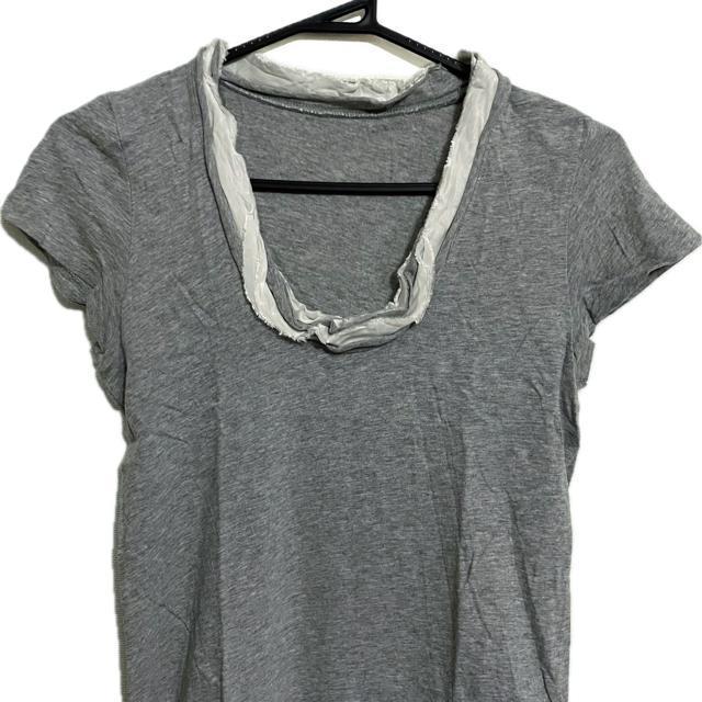 sacai Uネック 半袖 コットン カットソー < 女性ファッション sacai Uネック 半袖 コットン カットソー < 女性ファッションの