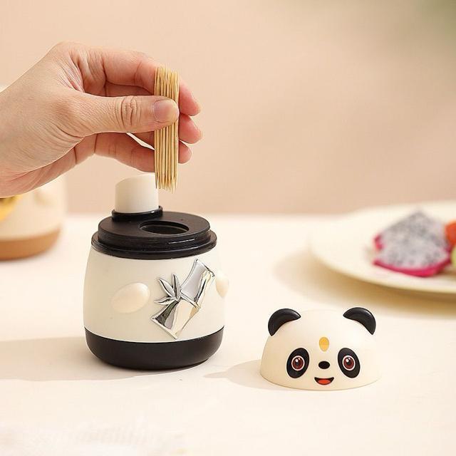 自動つまようじホルダー ラブリーパンダ つまようじディスペンサー プレスタイプ つまようじボックス レストラン キッチン < アニメ/コミック/キャラクター 自動つまようじホルダー ラブリーパンダ つまようじディスペンサー プレスタイプ つまようじボックス レストラン キッチン < アニメ/コミック/キャラクターの