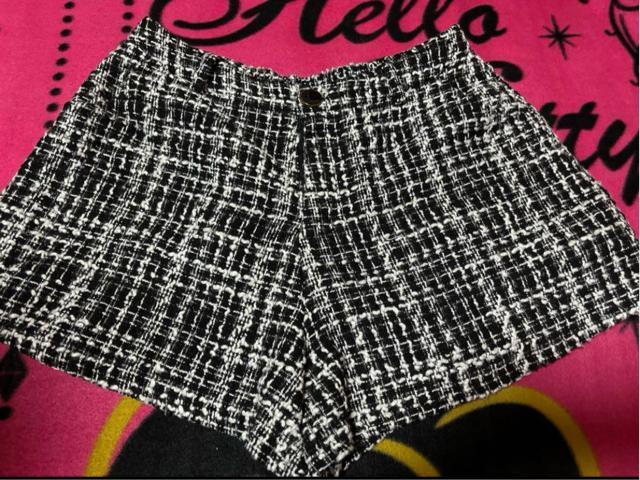 中古 3L★ツイードデザイン ショートパンツ < 女性ファッション 中古 3L★ツイードデザイン ショートパンツ < 女性ファッションの