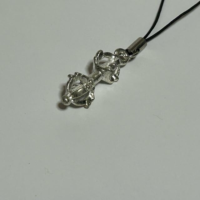 五鈷杵 中 密教 法具 金剛杭 魔除け 風水 金剛杵 バジュラ ストラップ < 女性アクセサリー/時計 五鈷杵 中 密教 法具 金剛杭 魔除け 風水 金剛杵 バジュラ ストラップ < 女性アクセサリー/時計の