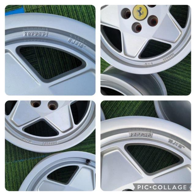 【 希少 】フェラーリ 純正 OZレーシング製 33-P3 / 33-A3 テスタロッサ 16インチ 8J +34.2 10J < 自動車/バイク 【 希少 】フェラーリ 純正 OZレーシング製 33-P3 / 33-A3 テスタロッサ 16インチ 8J +34.2 10J < 自動車/バイク
