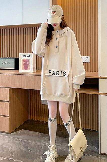 パーカー トレーナー 英字ロゴ ベージュ系 大きいサイズ < 女性ファッション パーカー トレーナー 英字ロゴ ベージュ系 大きいサイズ < 女性ファッションの