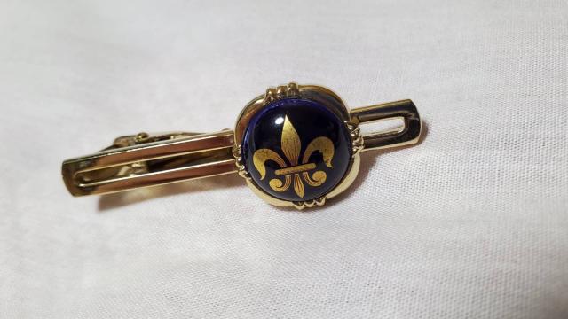 リモージュ クラシック フレアゴシックエンブレム ドーム型ネクタイピン タイバークリップ タイ留め ラージL < 男性ファッション  リモージュ クラシック フレアゴシックエンブレム ドーム型ネクタイピン タイバークリップ タイ留め ラージL < 男性ファッションの