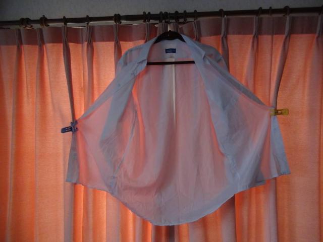 VICTORYの白のカッターシャツ(XL)!。胸ポケットにシミありNO.1 < 男性ファッション  VICTORYの白のカッターシャツ(XL)!。胸ポケットにシミありNO.1 < 男性ファッションの