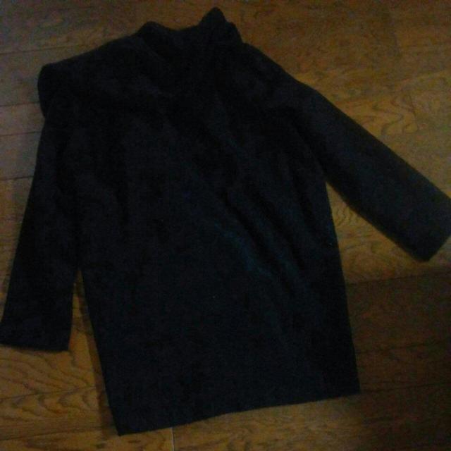 ROYAL PARTY ブラック 美品 着丈77 < ブランド  ROYAL PARTY ブラック 美品 着丈77 < ブランドの
