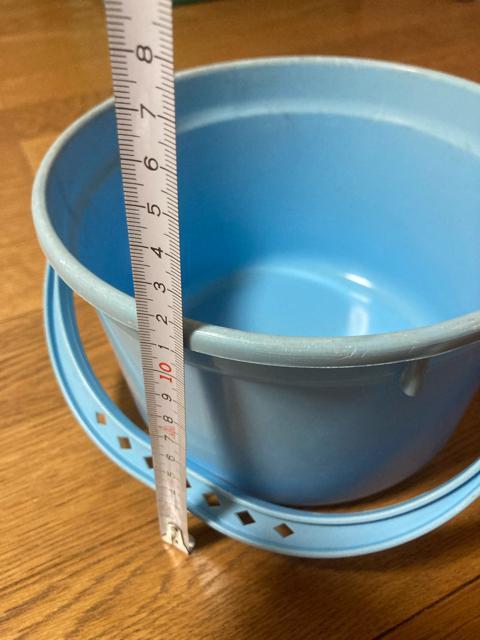 1608.昭和レトロなミニバケツ☆水色 < おもちゃ  1608.昭和レトロなミニバケツ☆水色 < おもちゃの