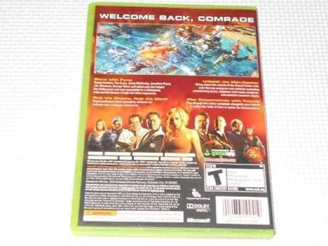 xbox360★COMMAND & CONQUER RED ALERT 3 海外版 北米版 < ゲーム本体/ソフト  xbox360★COMMAND & CONQUER RED ALERT 3 海外版 北米版 < ゲーム本体/ソフトの