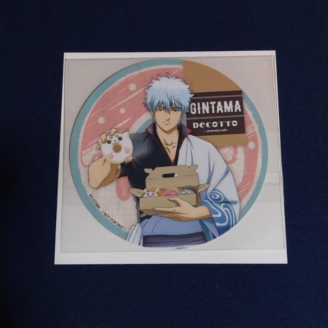 銀魂☆アニカフェ☆特典 コースター《坂田銀時》 < アニメ/コミック/キャラクター  銀魂☆アニカフェ☆特典 コースター《坂田銀時》  < アニメ/コミック/キャラクターの