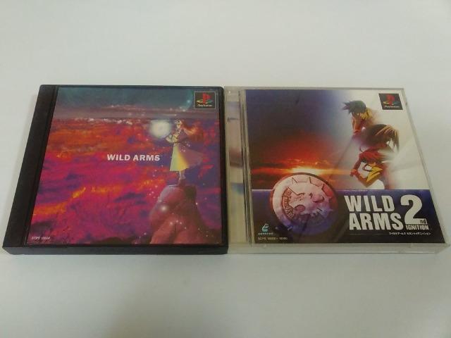 PS/【送料180円!!】ワイルドアームズ2本セット≪匿名らくらく定額便≫〈ディスク良好♪〉【説明書付き】★ご落札価格★ < ゲーム本体/ソフト PS/【送料180円!!】ワイルドアームズ2本セット≪匿名らくらく定額便≫〈ディスク良好♪〉【説明書付き】★ご落札価格★ < ゲーム本体/ソフトの