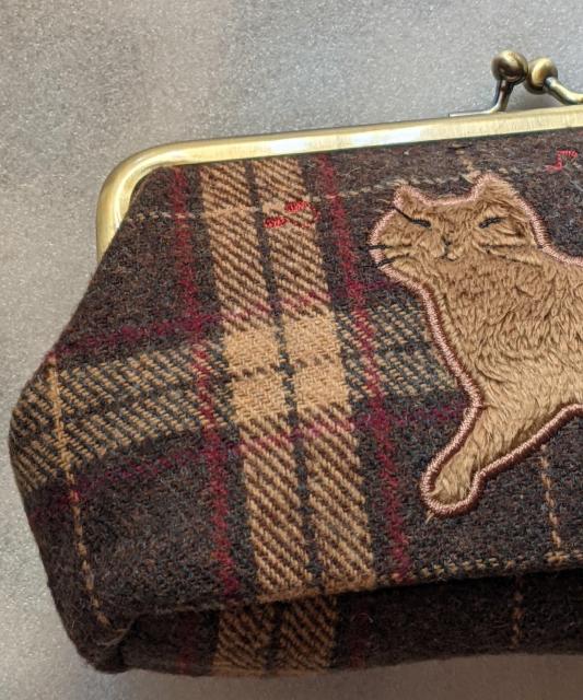 ノアファミリー CAT がま口ポーチ 猫 < 女性ファッション  ノアファミリー CAT がま口ポーチ 猫 < 女性ファッションの
