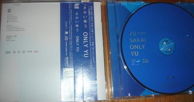 さかいゆう - ONLY YU 初回限定盤 CD < タレントグッズ  さかいゆう - ONLY YU 初回限定盤 CD < タレントグッズの