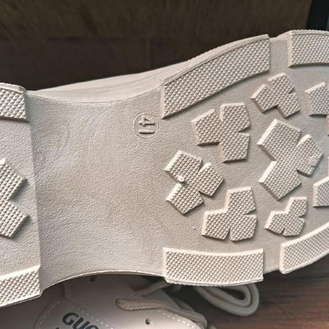 新品 25.5cm メンズ 男女兼用 ミドルカット シューズ 靴 ブラウン < 男性ファッション  新品 25.5cm メンズ 男女兼用 ミドルカット シューズ 靴 ブラウン < 男性ファッションの