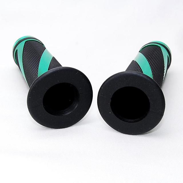 バイク カスタム トルネード ハンドルグリップ グリーン アルミ 左右セット 原付 オートバイ ビッグスクーター 汎用 グリップ < 自動車/バイク バイク カスタム トルネード ハンドルグリップ グリーン アルミ 左右セット 原付 オートバイ ビッグスクーター 汎用 グリップ < 自動車/バイク