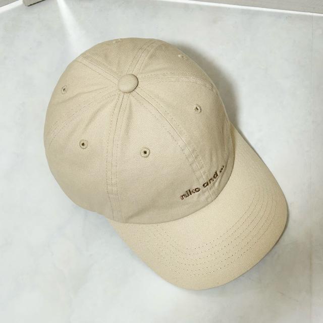 美品 niko and… ニコアンド キャップ 帽子 ベージュ < ブランド  美品 niko and… ニコアンド キャップ 帽子 ベージュ < ブランドの