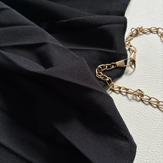 ◆美品◆33℃◆プリーツ使いスウェットロングワンピース◆黒ブラック◆マキシ丈◆ < 女性ファッション ◆美品◆33℃◆プリーツ使いスウェットロングワンピース◆黒ブラック◆マキシ丈◆ < 女性ファッションの