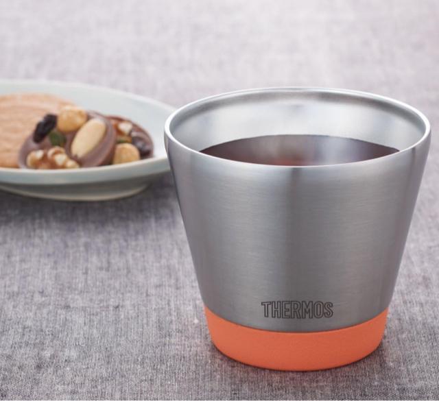 サーモス 真空断熱カップ 300ml オレンジ JDDシリーズ < インテリア/ライフ サーモス 真空断熱カップ 300ml オレンジ JDDシリーズ < インテリア/ライフの