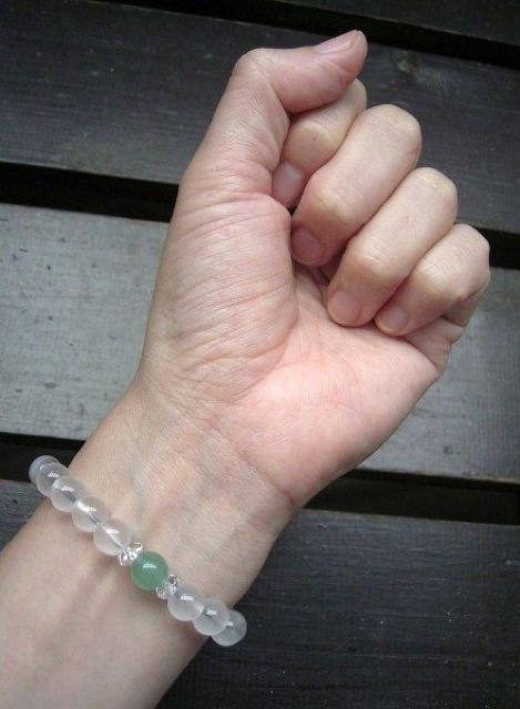 ミルキークォーツxアベンチュリンxボツワナアゲート < 女性アクセサリー/時計 ミルキークォーツxアベンチュリンxボツワナアゲート < 女性アクセサリー/時計の