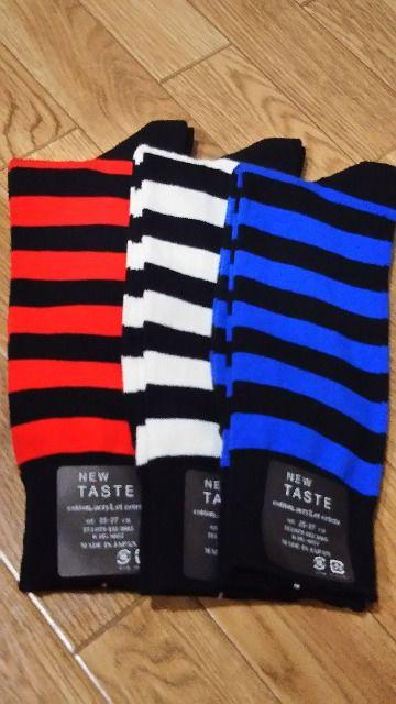 新品◆靴下D足set◆ボーダー柄◆バラ売り不可★No.7B★ < 男性ファッション 新品◆靴下D足set◆ボーダー柄◆バラ売り不可★No.7B★ < 男性ファッションの