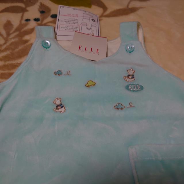 新品タグ付き・ELLE・カバーオール80 < キッズ/ベビー 新品タグ付き・ELLE・カバーオール80 < キッズ/ベビーの
