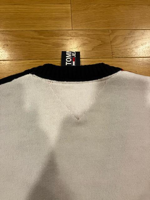 TOMMY JEANS トリコロールカーディガン 大きいsizeXXL→3XL位  トミーヒルフィガー < ブランド  TOMMY JEANS トリコロールカーディガン 大きいsizeXXL→3XL位  トミーヒルフィガー < ブランドの