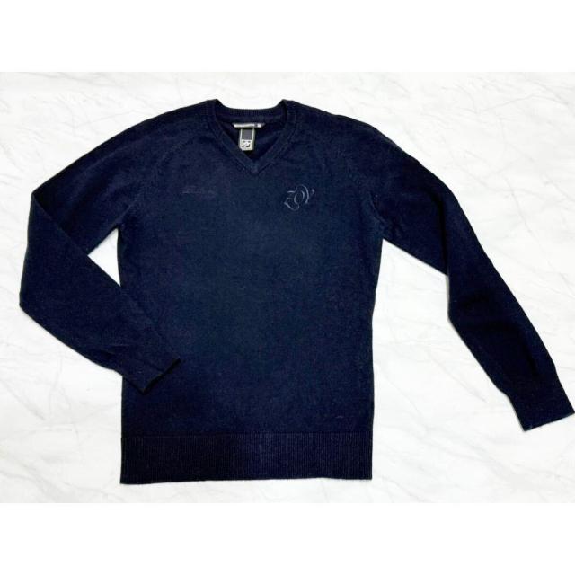 ゾーイZOYカシミヤセーターVネック#36ネイビー < レジャー/スポーツ  ゾーイZOYカシミヤセーターVネック#36ネイビー  < レジャー/スポーツの