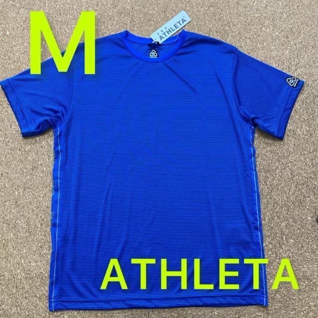 新品未使用Mサイズ 半袖Tシャツ サッカーウェア アスレタATHLETA ブルー < レジャー/スポーツ  新品未使用Mサイズ 半袖Tシャツ サッカーウェア アスレタATHLETA ブルー  < レジャー/スポーツの