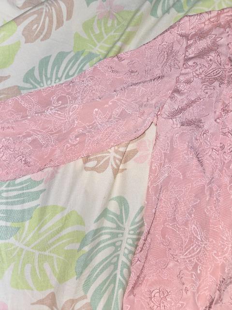 ★美品ELLAエラ=ピンク×ペーズリー柄長袖ブラウスL < 女性ファッション  ★美品ELLAエラ=ピンク×ペーズリー柄長袖ブラウスL < 女性ファッションの