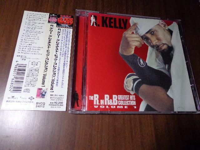 CD  R.KELLYuTHE R.IN R&B GREATEST HITS COLLECTION VOLUME 1v   CD/DVD/rfI 