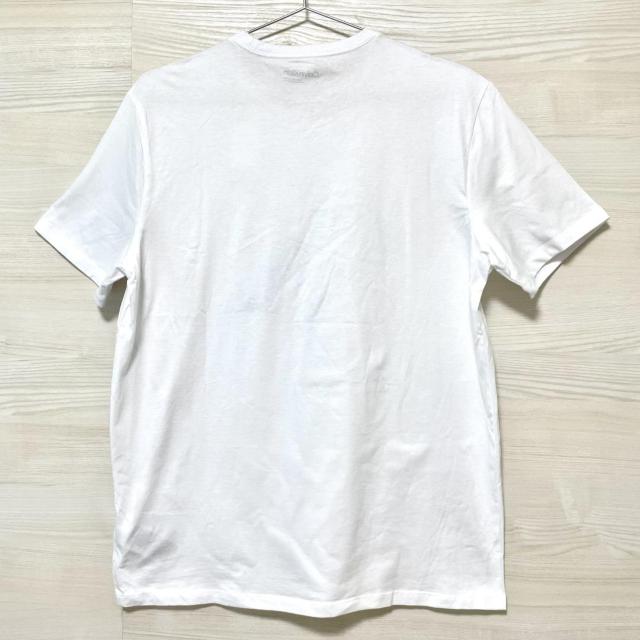カルバンクライン Tシャツ M 半袖 プリント ロゴ コットン 白 ホワイト < 男性ファッション カルバンクライン Tシャツ M 半袖 プリント ロゴ コットン 白 ホワイト < 男性ファッションの