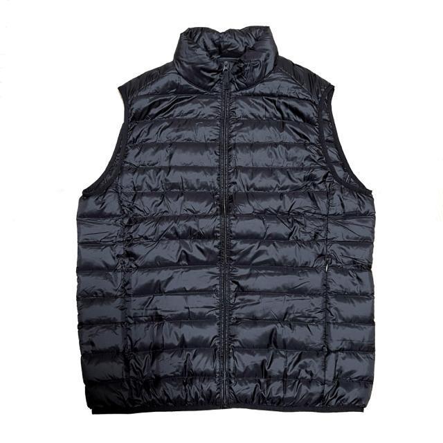 【美品】ウルトラライトダウンベスト/UNIQLO/メンズM/ブラック/収納袋付き < ブランド  【美品】ウルトラライトダウンベスト/UNIQLO/メンズM/ブラック/収納袋付き < ブランドの