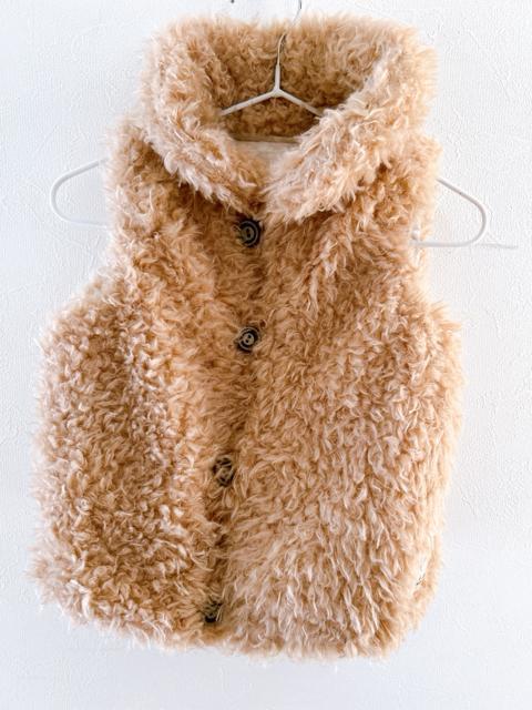 【キムラタン 】リバーシブル ベスト 90cm ファーベスト < キッズ/ベビー 【キムラタン 】リバーシブル ベスト 90cm ファーベスト < キッズ/ベビーの