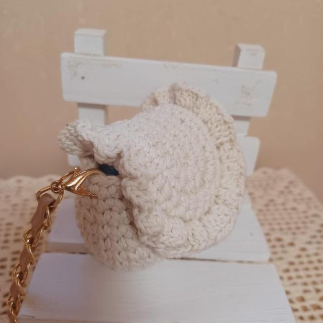 ☆ Hand made☆ 生なりの小物入れ*持ち手付き*マグネット < 女性ファッション ☆ Hand made☆ 生なりの小物入れ*持ち手付き*マグネット < 女性ファッションの