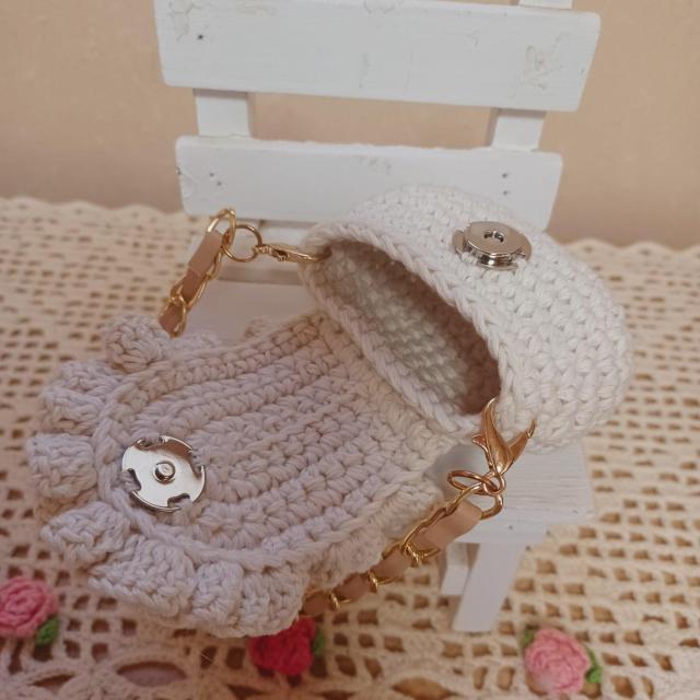 ☆ Hand made☆ 生なりの小物入れ*持ち手付き*マグネット < 女性ファッション ☆ Hand made☆ 生なりの小物入れ*持ち手付き*マグネット < 女性ファッションの