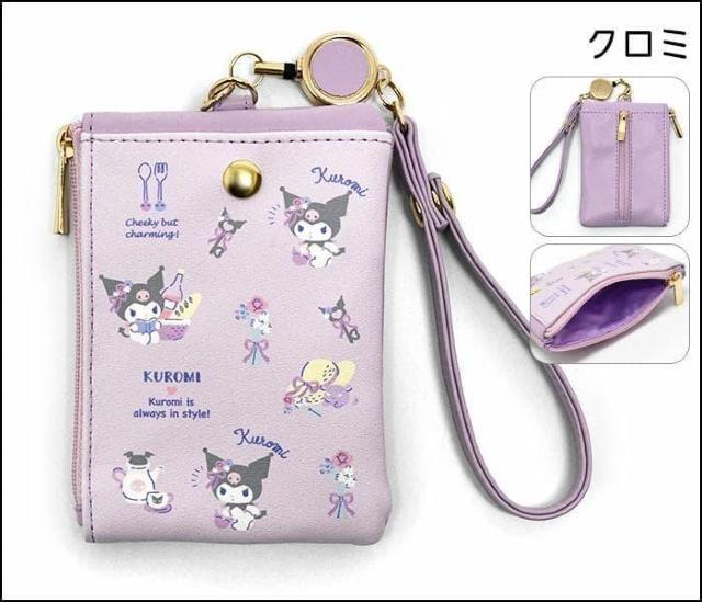 クロミ キー&パスポーチ キーケース パスケース ポーチ 財布 コイン サンリオ < 女性ファッション クロミ キー&パスポーチ キーケース パスケース ポーチ 財布 コイン サンリオ < 女性ファッションの