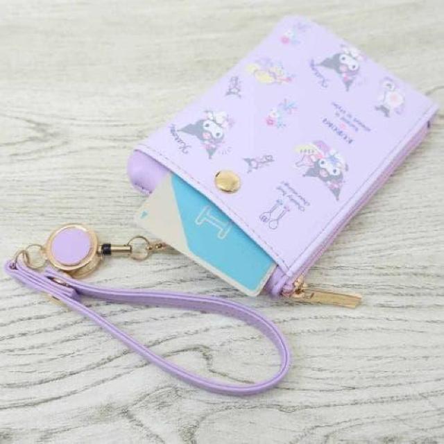 クロミ キー&パスポーチ キーケース パスケース ポーチ 財布 コイン サンリオ < 女性ファッション クロミ キー&パスポーチ キーケース パスケース ポーチ 財布 コイン サンリオ < 女性ファッションの