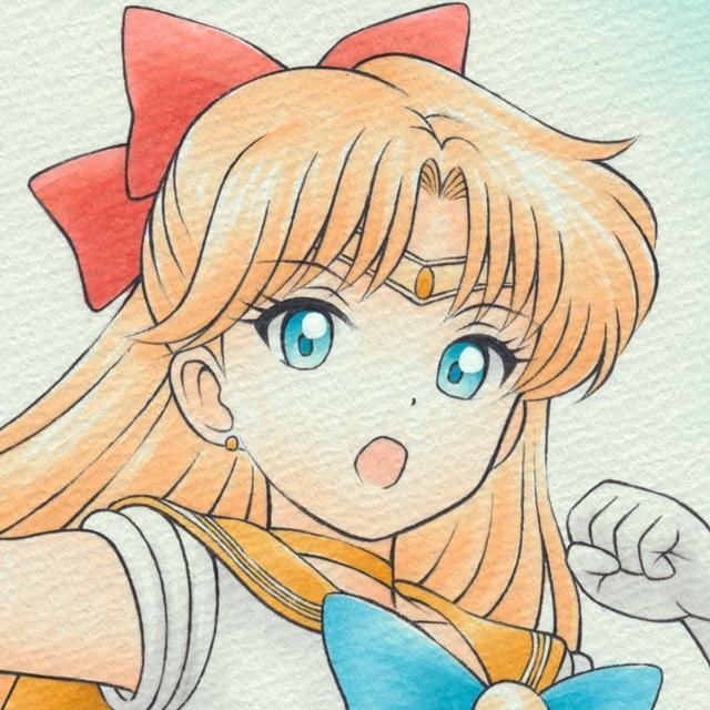 自作イラスト セーラーヴィーナス (愛野美奈子) < アニメ/コミック/キャラクター 自作イラスト セーラーヴィーナス (愛野美奈子) < アニメ/コミック/キャラクターの